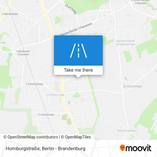 Карта Homburgstraße