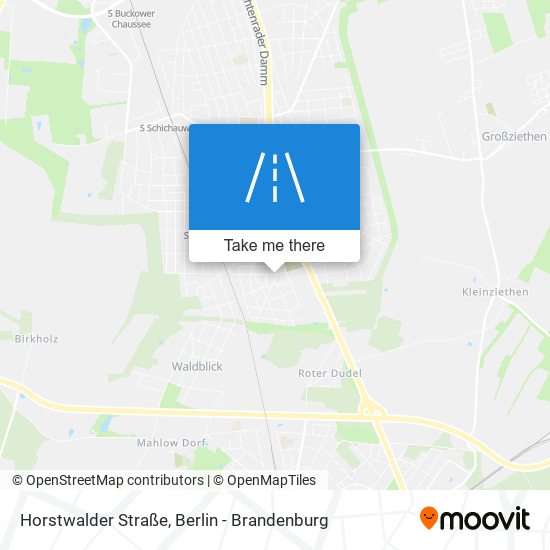 Карта Horstwalder Straße