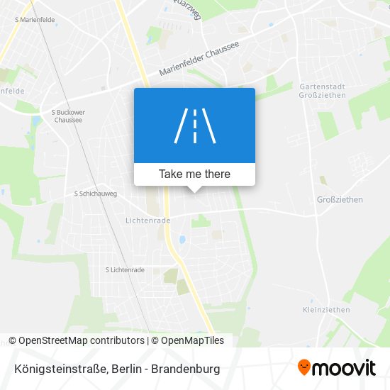 Königsteinstraße map