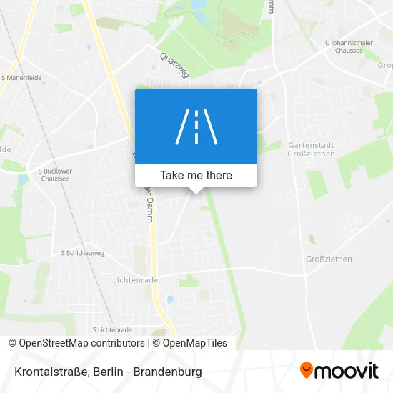 Карта Krontalstraße