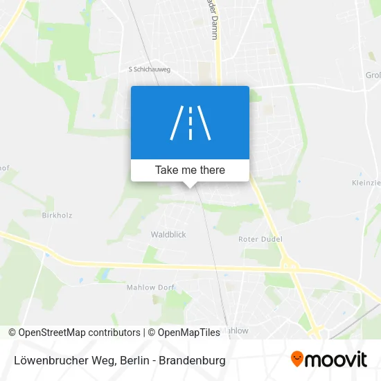 Карта Löwenbrucher Weg
