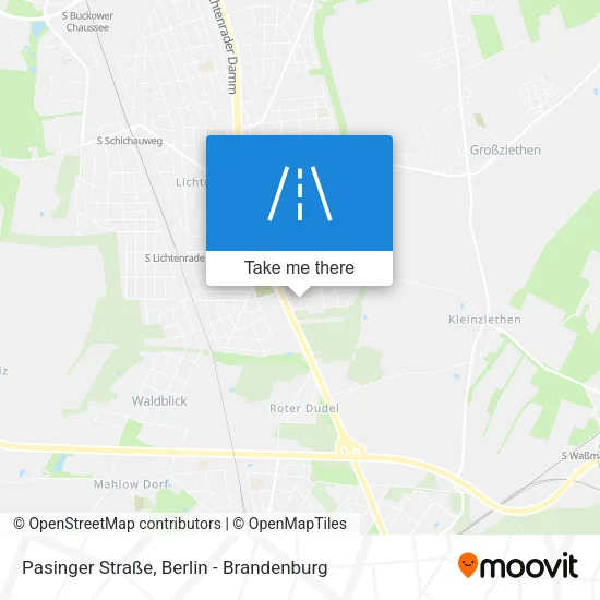 Карта Pasinger Straße
