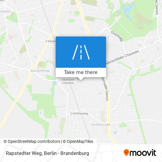 Rapstedter Weg map