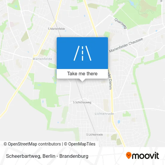 Карта Scheerbartweg