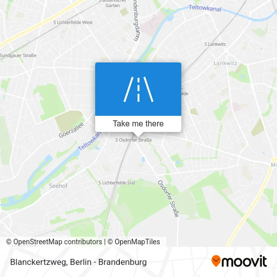 Карта Blanckertzweg