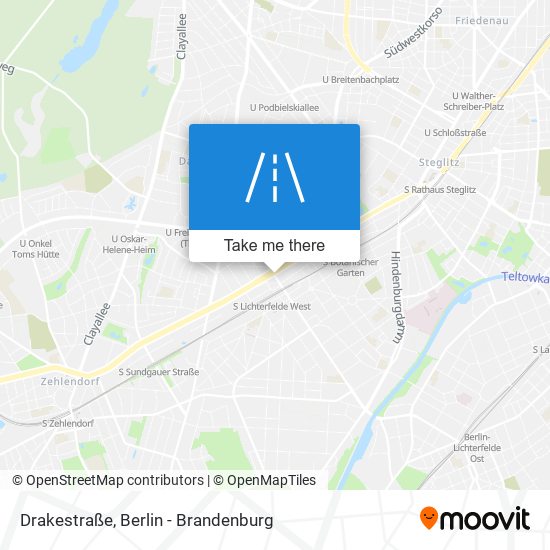 Drakestraße map