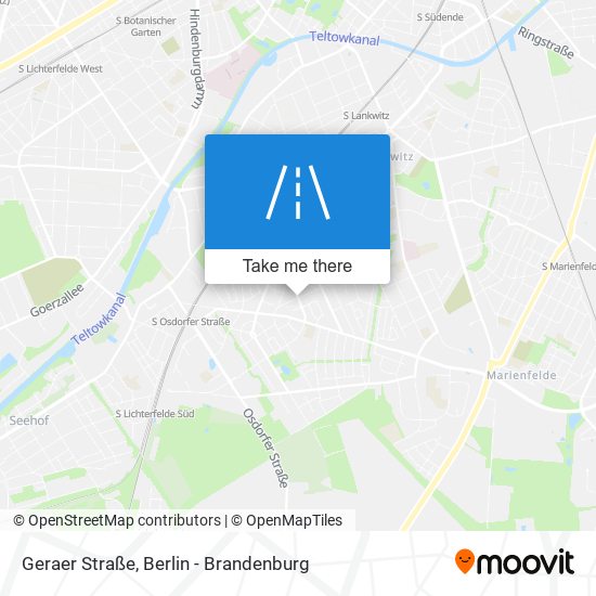 Geraer Straße map
