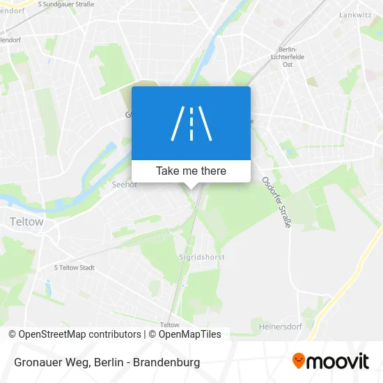 Gronauer Weg map