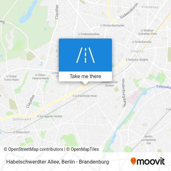 Карта Habelschwerdter Allee