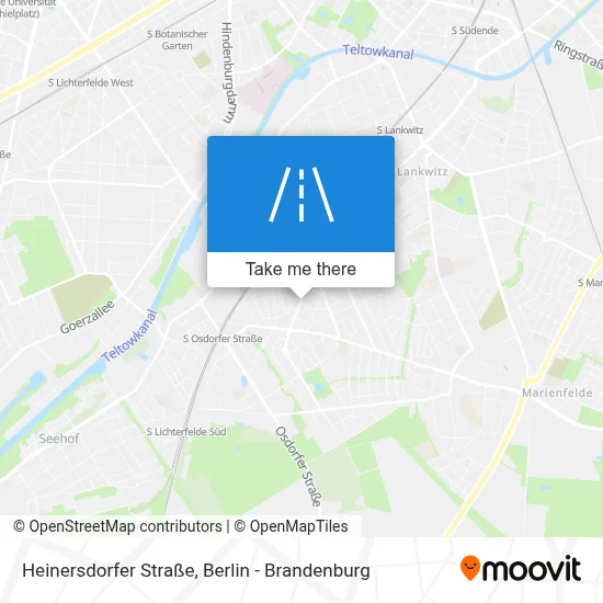 Heinersdorfer Straße map