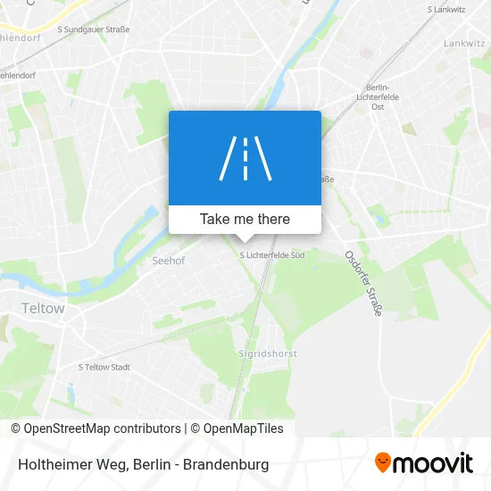 Holtheimer Weg map