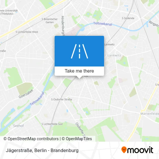Карта Jägerstraße