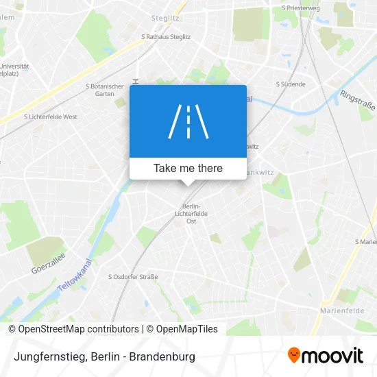 Карта Jungfernstieg