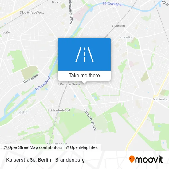 Карта Kaiserstraße