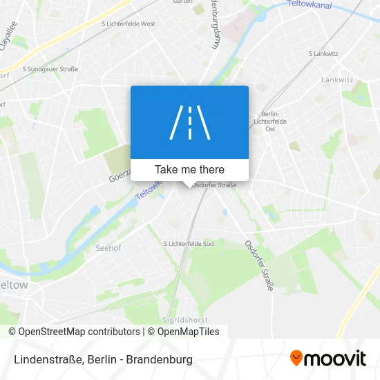 Карта Lindenstraße