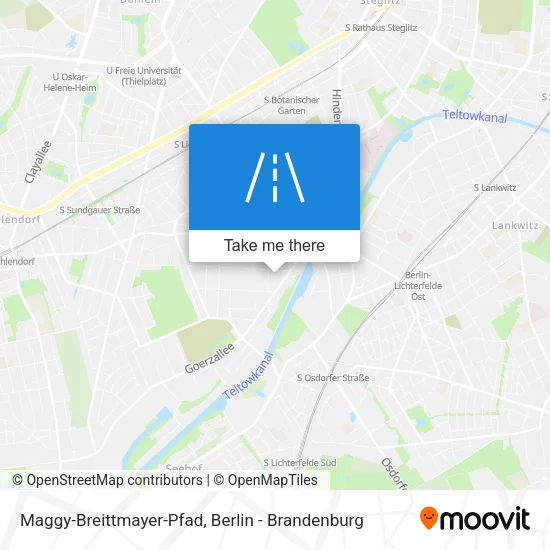 Карта Maggy-Breittmayer-Pfad