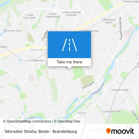 Карта Mürwiker Straße