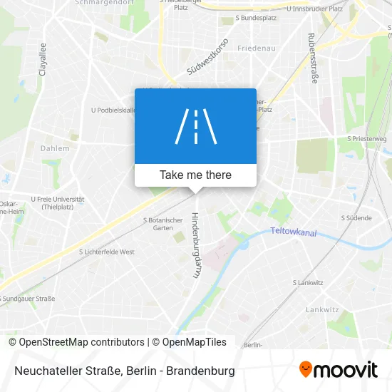 Карта Neuchateller Straße