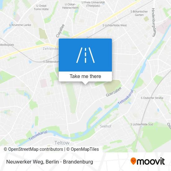 Карта Neuwerker Weg