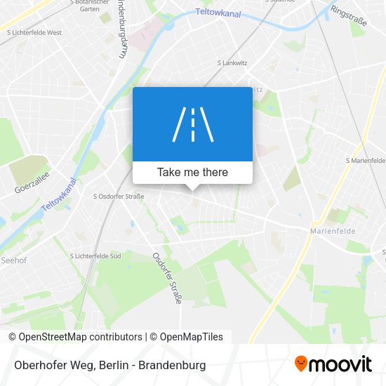 Oberhofer Weg map