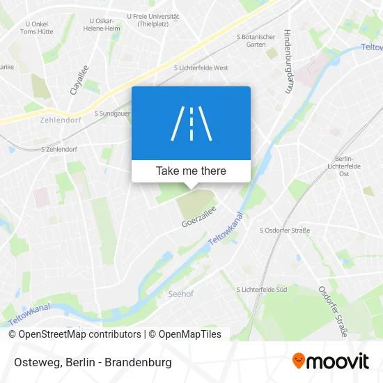 Карта Osteweg