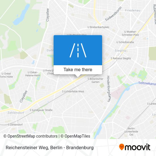 Reichensteiner Weg map