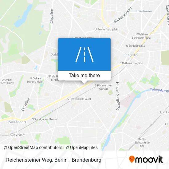 Карта Reichensteiner Weg