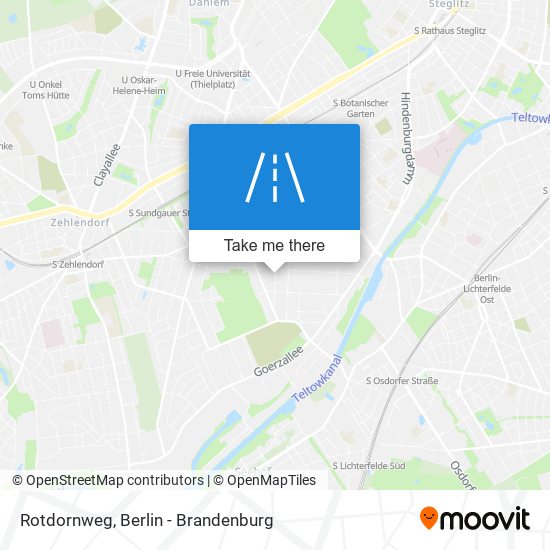 Rotdornweg map