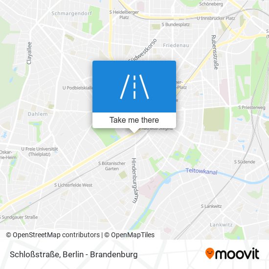 Schloßstraße map