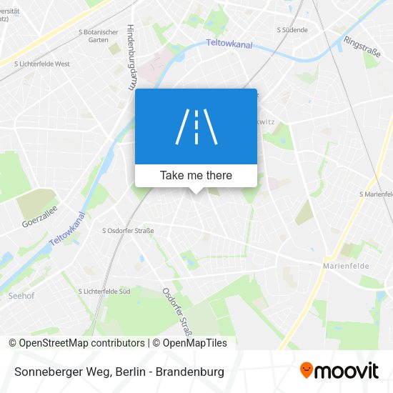 Sonneberger Weg map