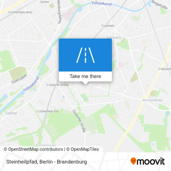 Steinheilpfad map