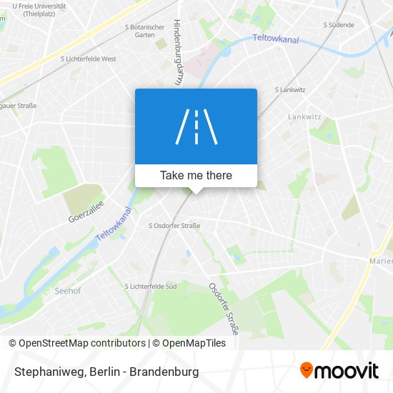 Stephaniweg map