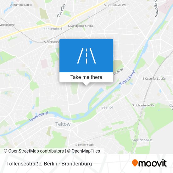Tollensestraße map
