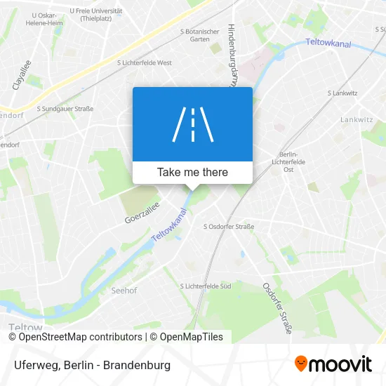 Карта Uferweg