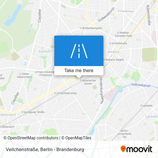 Veilchenstraße map