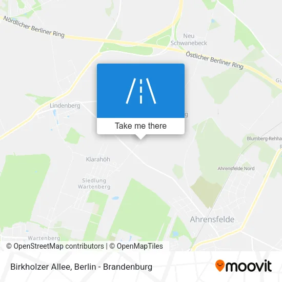Карта Birkholzer Allee
