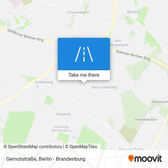 Gernotstraße map