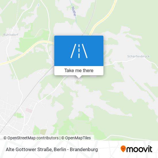 Alte Gottower Straße map