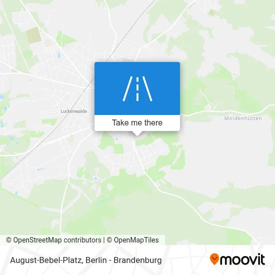 August-Bebel-Platz map