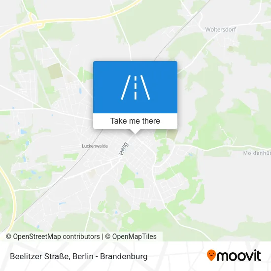 Карта Beelitzer Straße