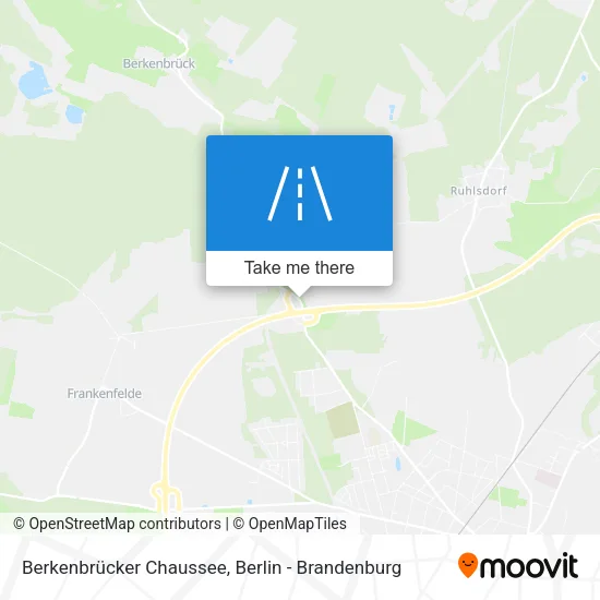 Карта Berkenbrücker Chaussee