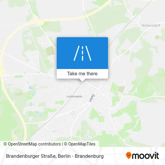 Карта Brandenburger Straße