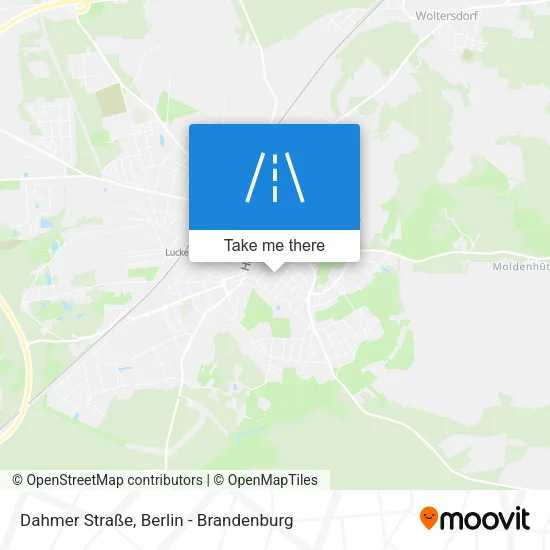 Карта Dahmer Straße