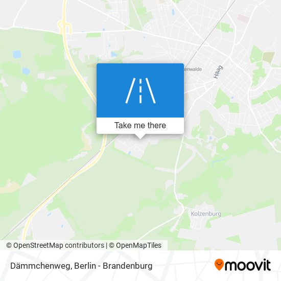 Dämmchenweg map