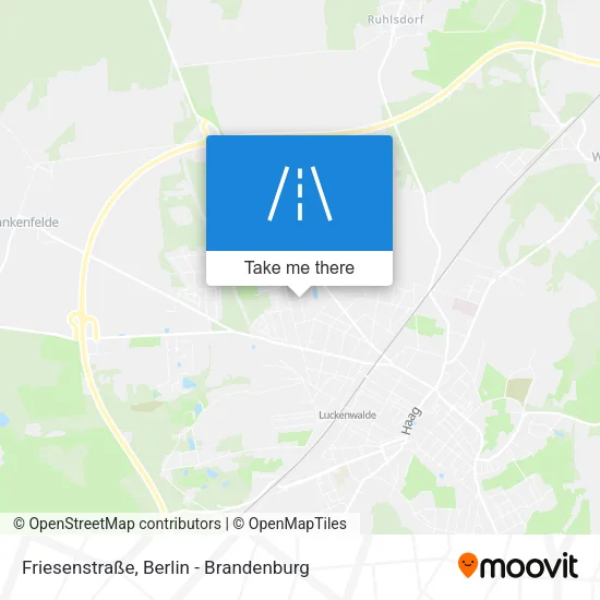 Карта Friesenstraße
