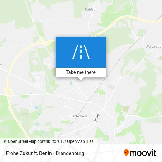 Карта Frohe Zukunft