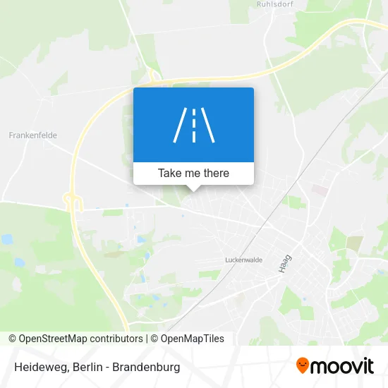 Карта Heideweg