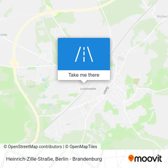 Карта Heinrich-Zille-Straße