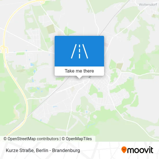 Kurze Straße map