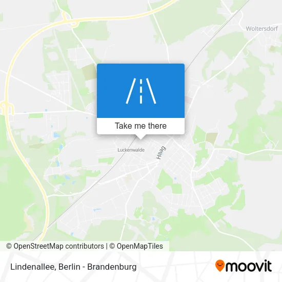 Карта Lindenallee